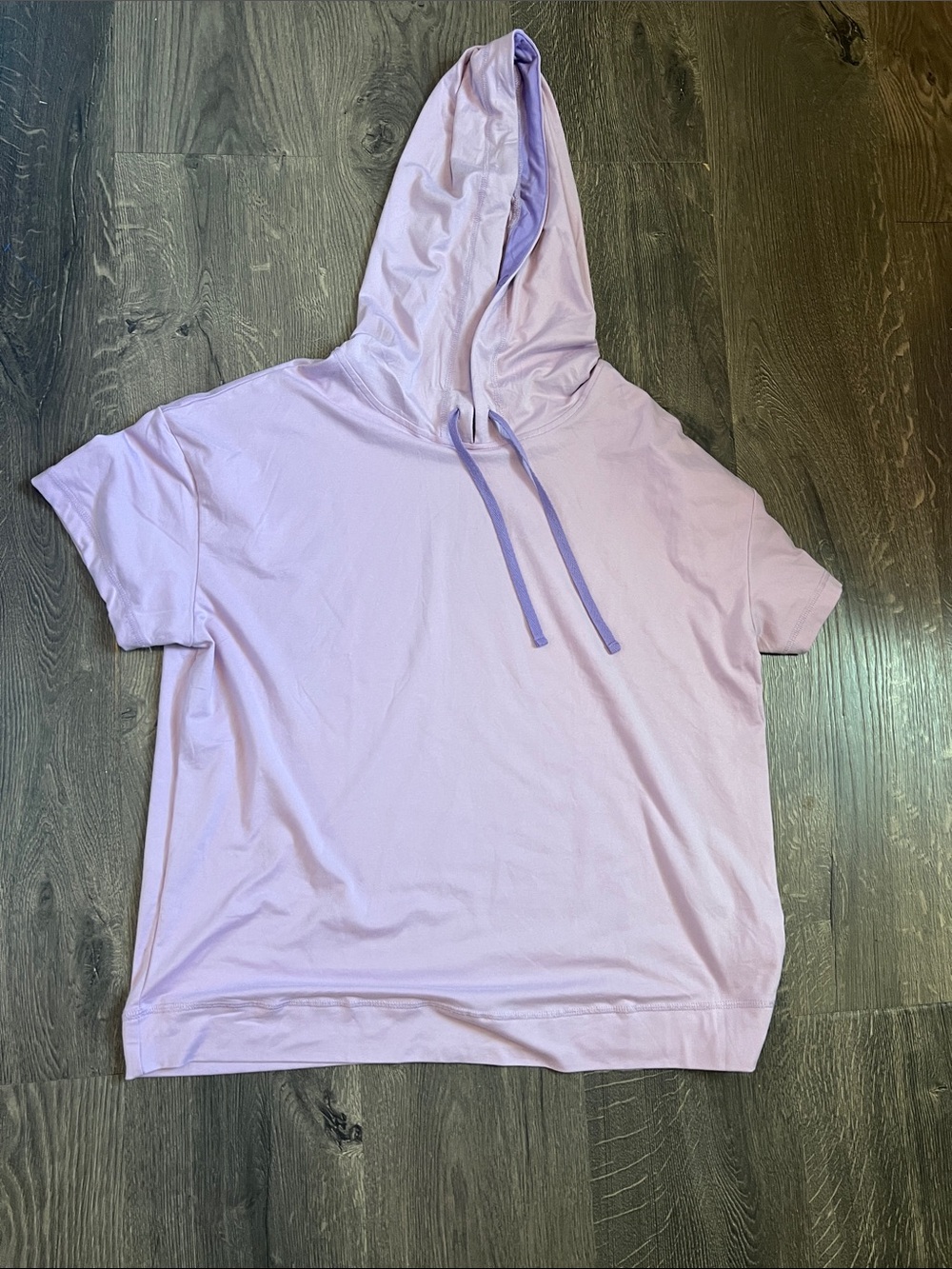 Lug Medium Lavender Pullover Hoodie with Drawstring